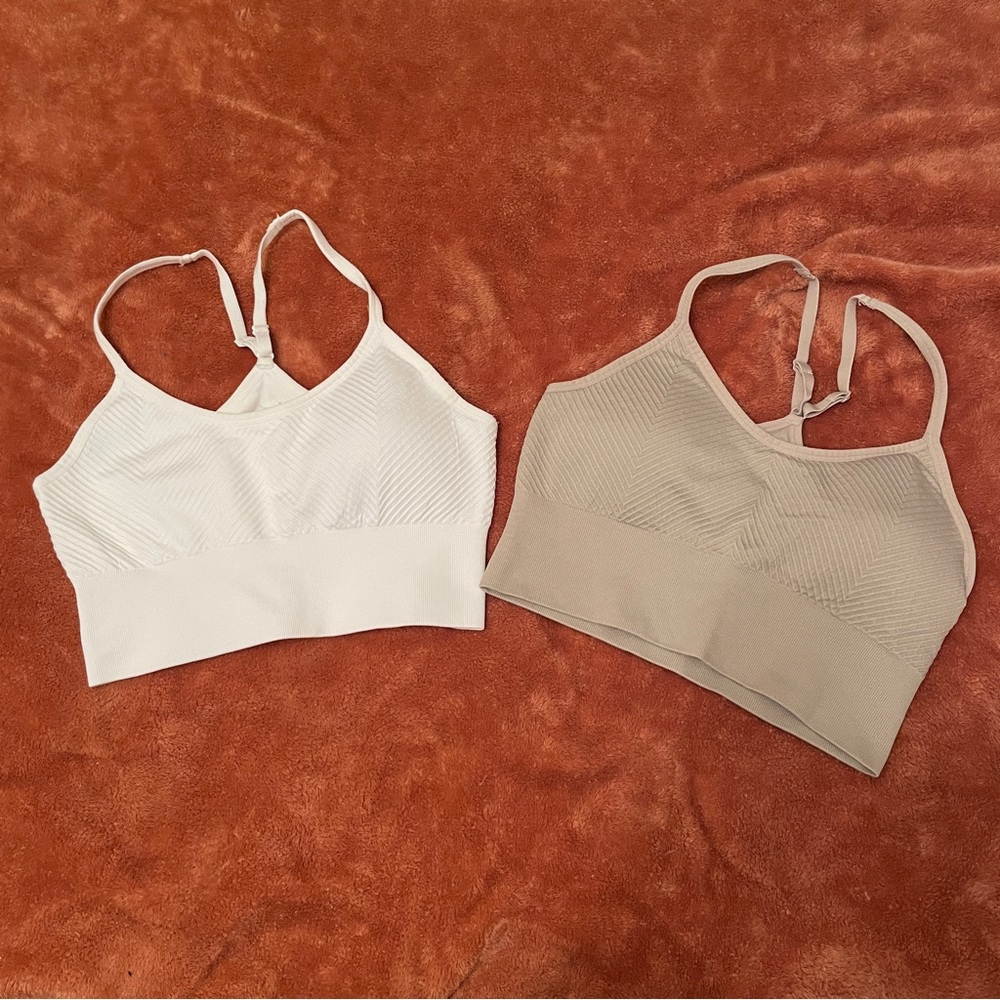 Pro-Fit Seamless Sports Bra 2 Pack - Large